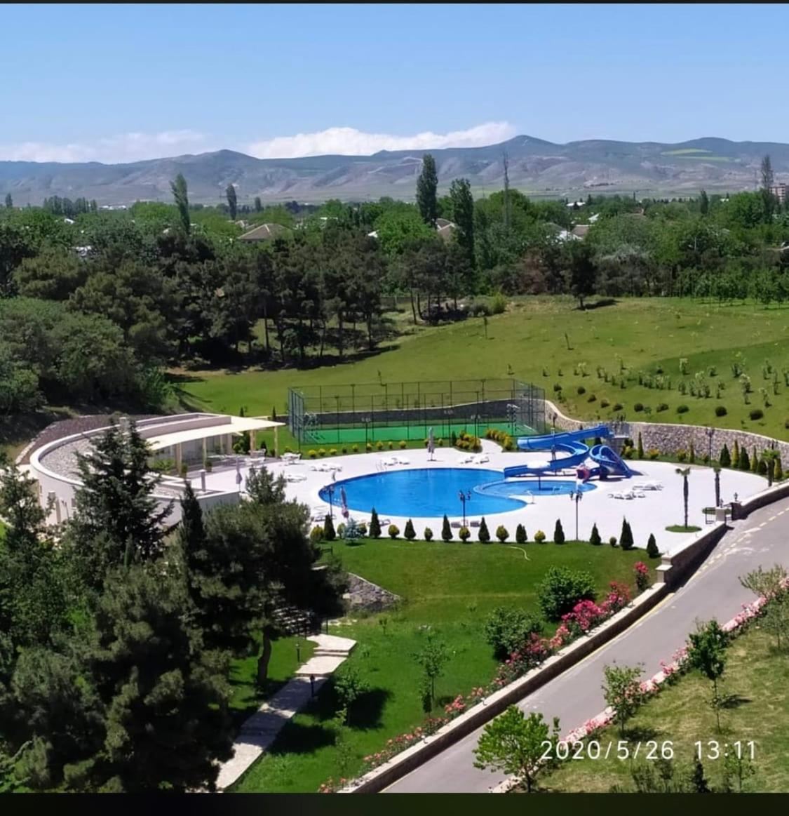 Ayan Palace Hotel Tovuz Dış mekan fotoğraf