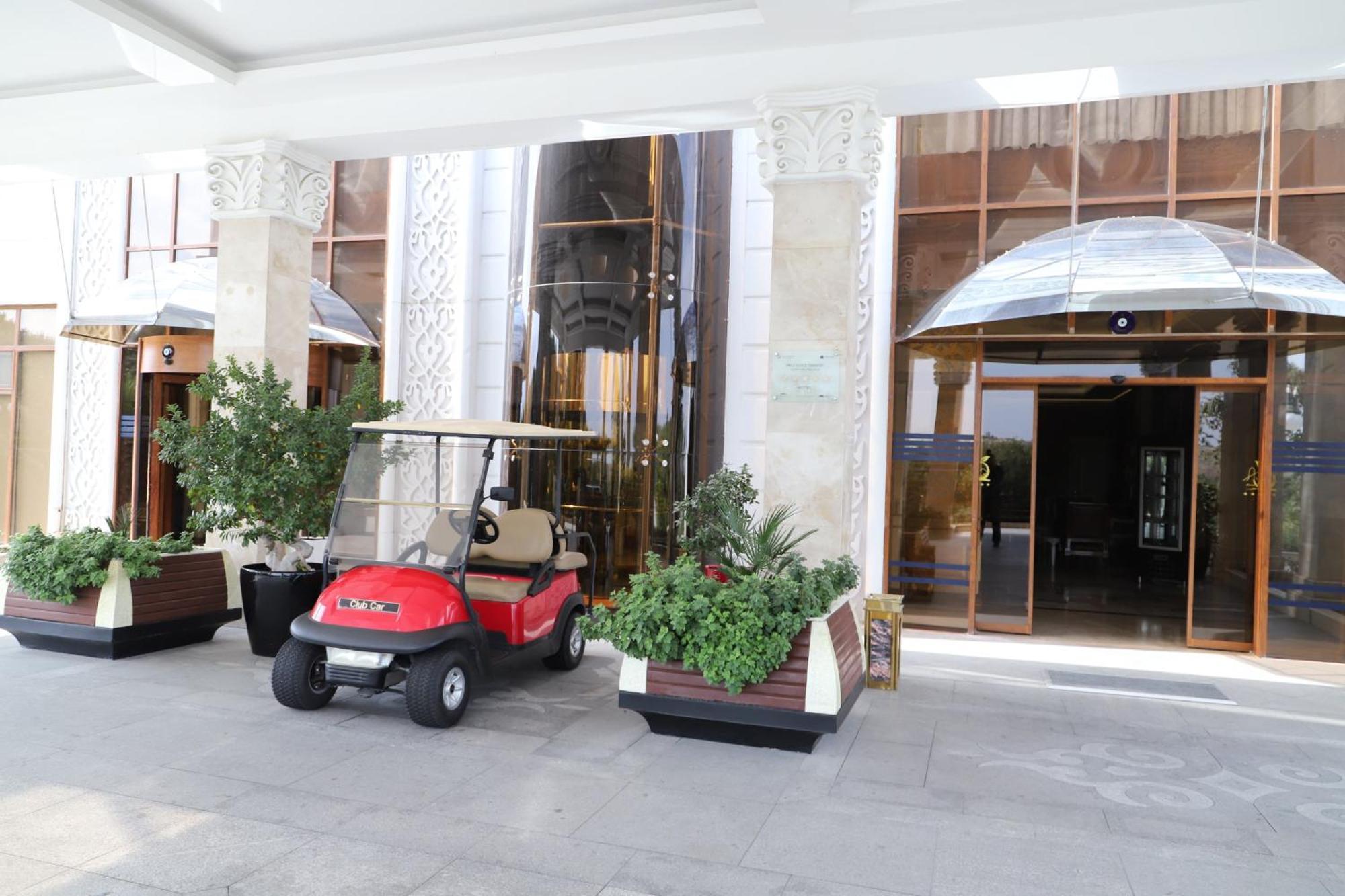 Ayan Palace Hotel Tovuz Dış mekan fotoğraf