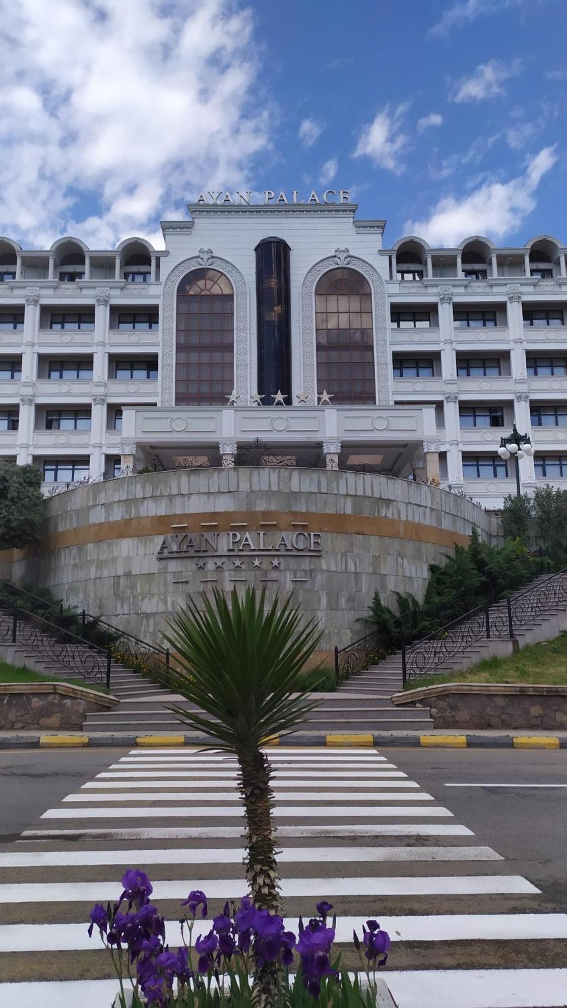 Ayan Palace Hotel Tovuz Dış mekan fotoğraf