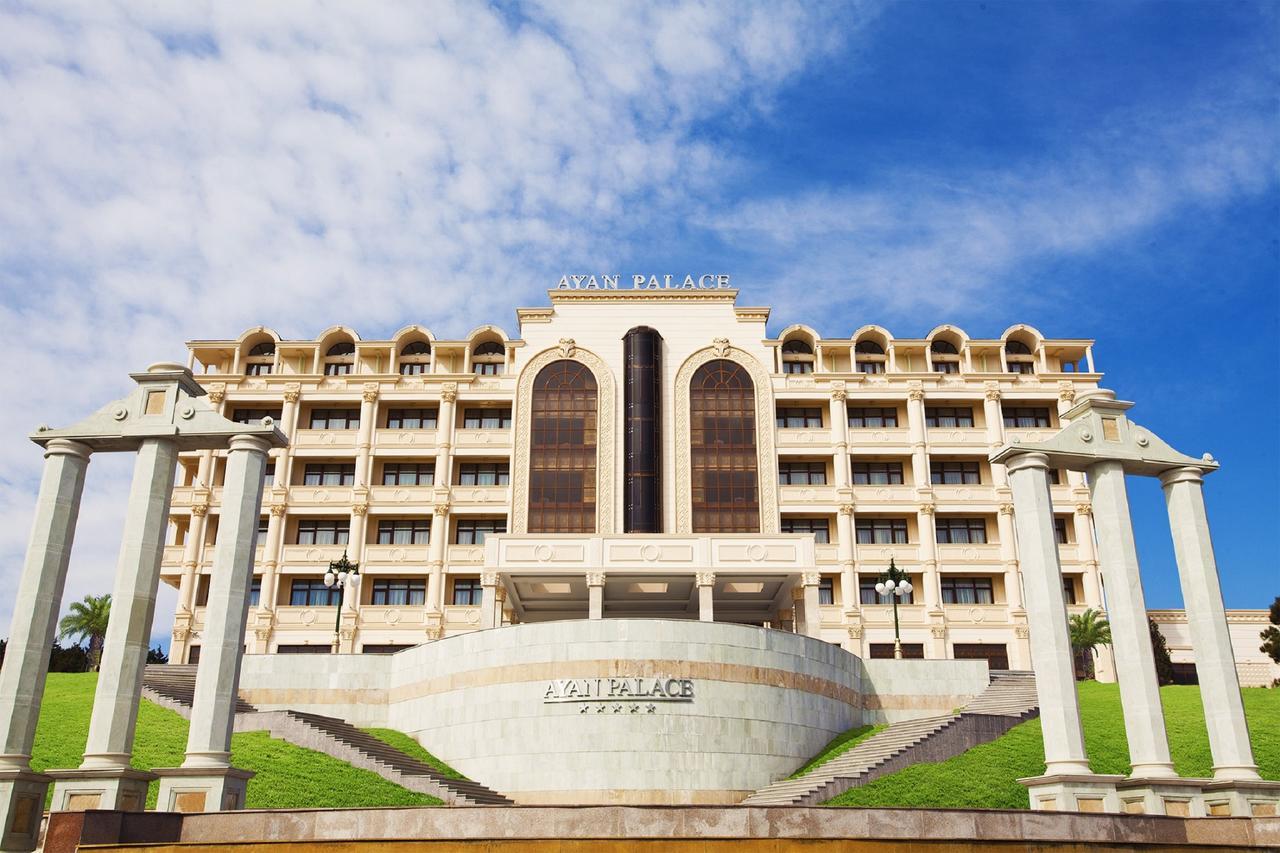 Ayan Palace Hotel Tovuz Dış mekan fotoğraf